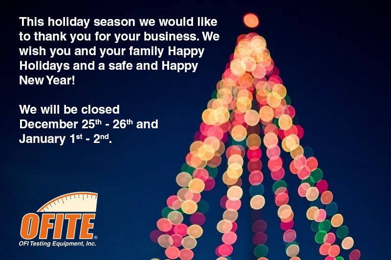 2025 Holiday Hours