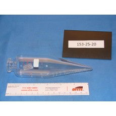 Centrifuge Tube, 100 mL, Short Cone, 0 - 0.5 mL &times; 0.05 mL, 0.5 - 2.0 mL &times; 0.1 mL, 2 - 3.0 mL &times; 0.2 mL, 3 - 5.0 mL &times; 0.5 mL, 5 - 10.0 mL &times; 1.0 mL, 10 - 25.0 mL &times; 5.0 mL, 25 - 100.0 mL &times; 25.0 mL